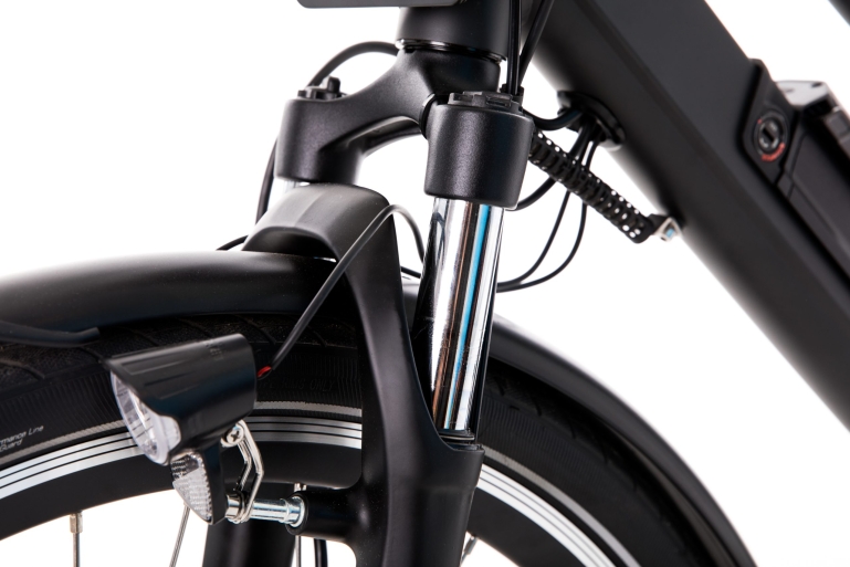 product fotografie elektrische fiets vering